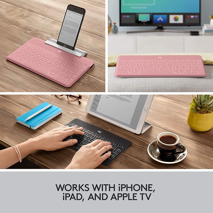 Logitech Keys-to-Go Super-Slim and Super-Light Bluetooth Keyboard - Image 3