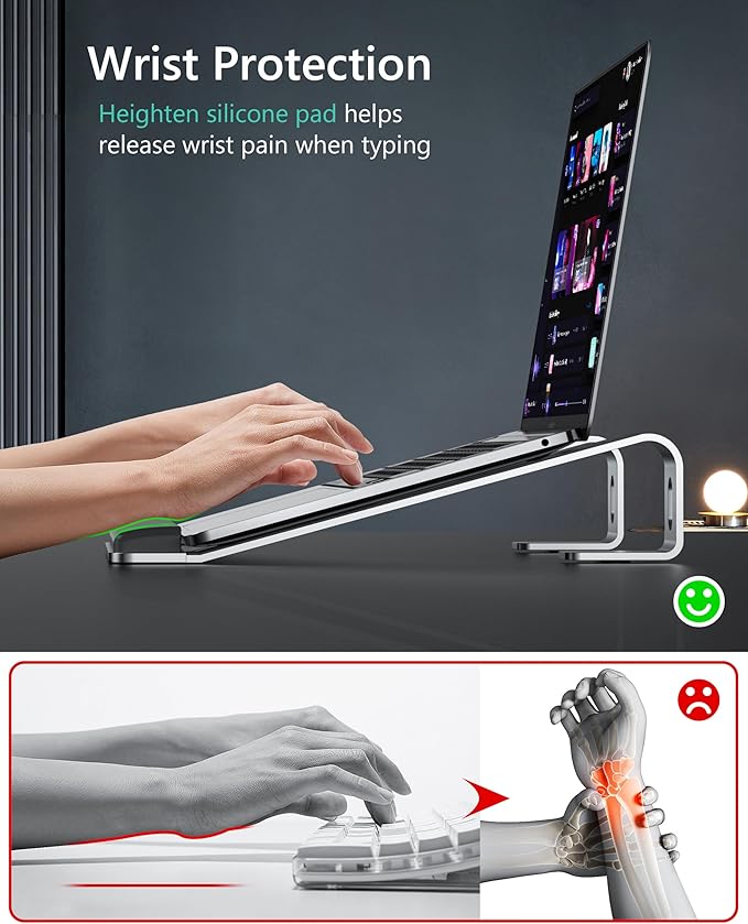 Aluminum Laptop Stand, Notebook Stand - Image 2