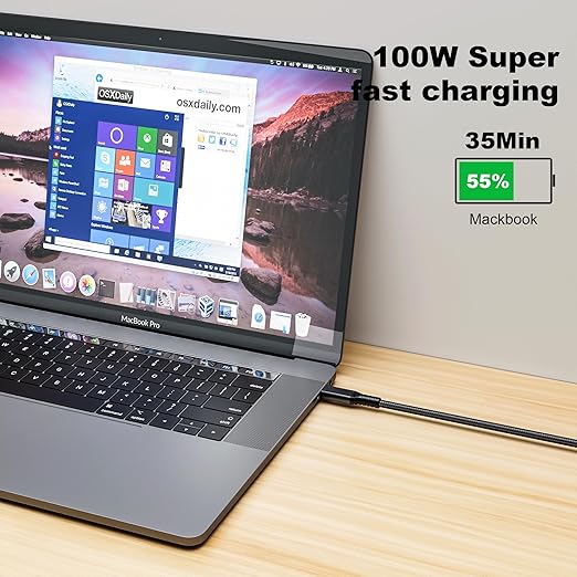 usb c 3.1 cable, usb c 10gbps type c data transfer cable 4K Video Output 100W - Image 4