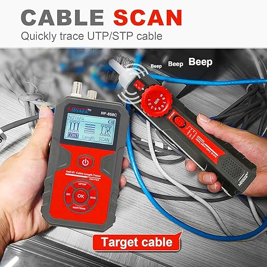 NOYAFA NF-858C Network Cable Tester Multifunctional - Image 3