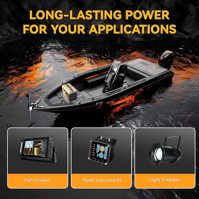 Power Queen 12.8V 100Ah Low-Temp LiFePO4 Battery - Image 6