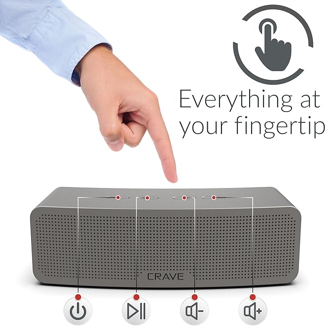 Crave Curve Portable Bluetooth Wireless Intelligent Speaker - Image 3