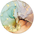 ITNRSIIET Round Mouse Pad with Stitched Edge Premium-Textured Waterproof by +ITNRSIIET