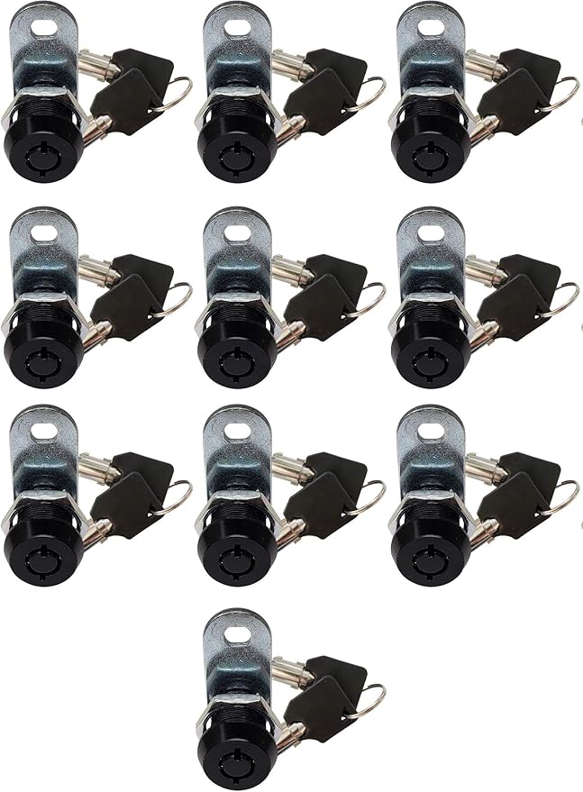 Admiral Locks Tubular Cam Lock, Keyed Alike Removable Key RV Compartment by AdmiralLocks