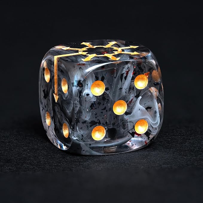Chaos D6 Dice Set – 10 x 16mm Resin Dice - Image 3