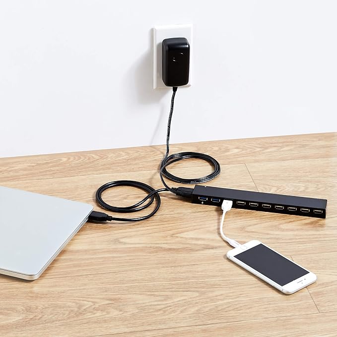 Amazon Basics USB 3.0, 10 Port HUB - Image 5