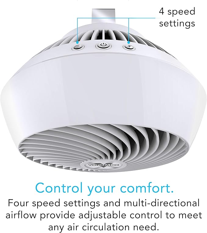 Vornado 560 Whole Room Air Circulator, Medium Floor Fan - Image 4