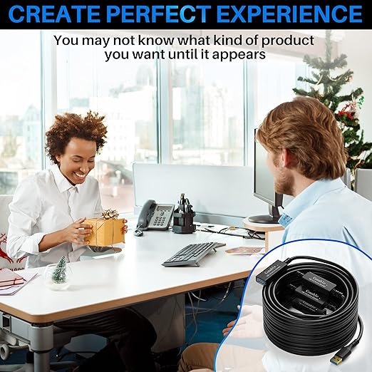 USB 3.0 Active Extension Cable 100 Feet, Long USB Type-A Male to Female - Image 7