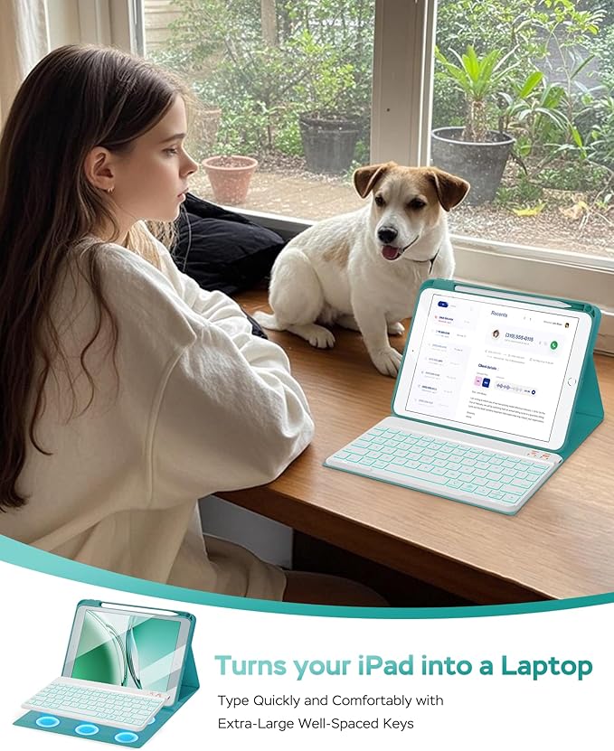 Keyboard Case for iPad 9th 8th 7th Generation 10.2" - Image 9
