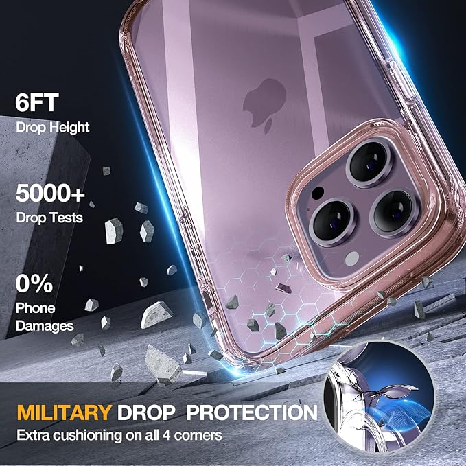 Miracase Glass Series Designed for iPhone 14 Pro Case 6.1 Inch, Upgrade - Image 4