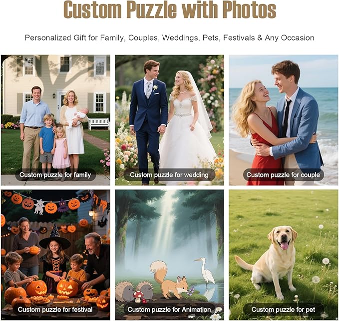 Custom Photo Puzzle – Personalized Jigsaw Puzzle from Your Photos in - Image 6