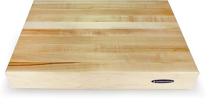 IsoAcoustics Delos Turntable Isolation Butcher Block Series: 2216M2 Maple - Image 5