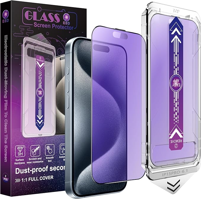 2 Pack Anti Blue Light Matte Screen Protector by Unknown