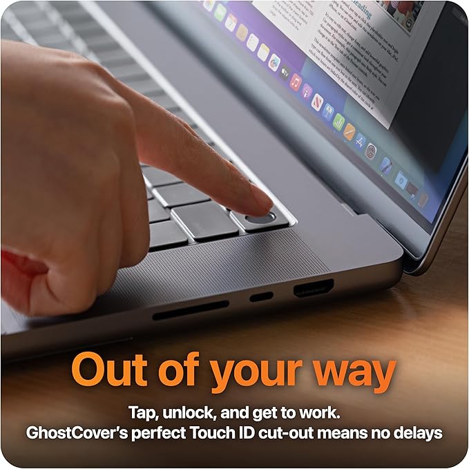 GhostCover Original Premium Ultra Thin Keyboard Cover Protector, Compatible - Image 7