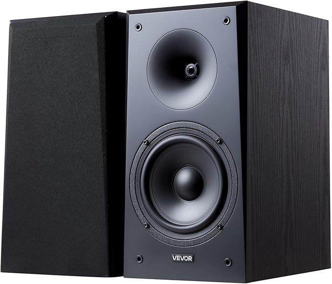 VEVOR Passive Bookshelf Speaker, Book Shelf Stereo Speakers - Image 9