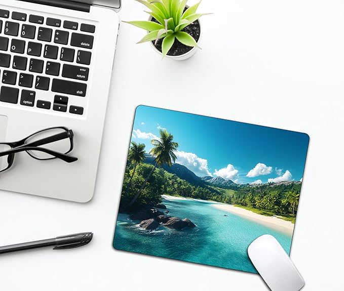 Aesthetic Beach Landscape Mouse Pads - Image 6
