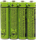 4-Pack BK-40AAABU 1.2V 400mAh Replacement Battery Pack by Cerepros