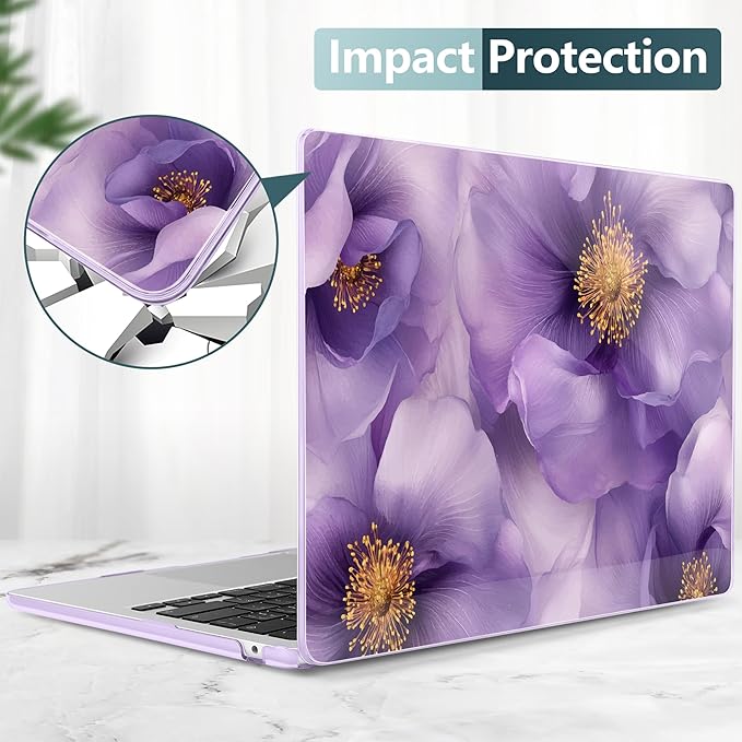 TWOLSKOO Compatible with M4 MacBook Air 15 inch Case 2025-2023 Released Model - Image 7