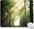 Hokafenle Mouse Pad, Natural Forest Mouse Pad, Rectangle Mouse Mat Square by Hokafenle