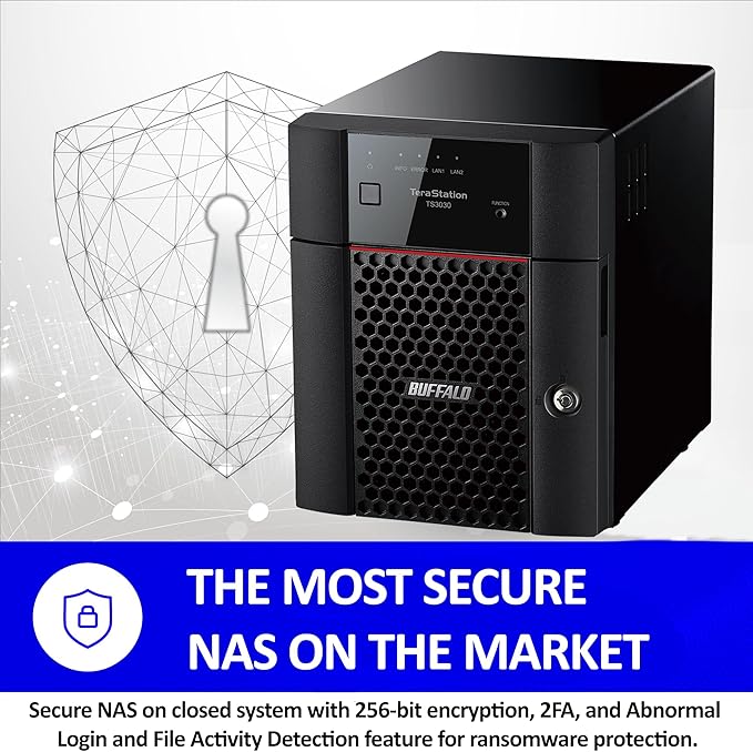 BUFFALO TeraStation Essentials 2025 4-Bay Value Desktop NAS 24TB - Image 5