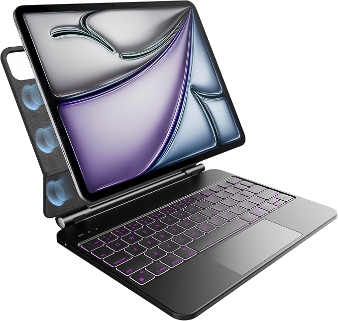 nimin Keyboard Case for 2024 iPad Air 13 and iPad Pro 12.9 6th, 3rd Gen - Image 10