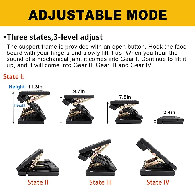 Adjustable Foot Rest Under Desk - Image 5