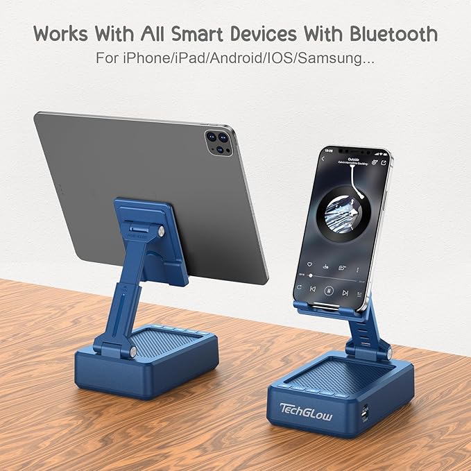 TechGlow Gifts for Men Women Foldable Cellphone Stand - Image 6