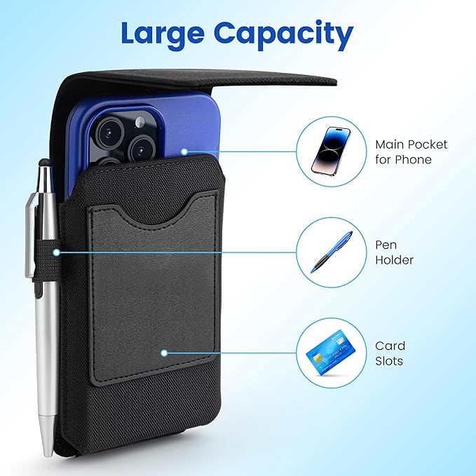Mopaclle Nylon Cell Phone Holster - Image 3