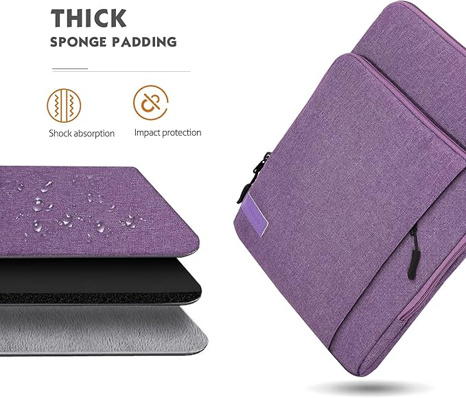 MoKo Laptop Sleeve Bag for 13.3-14 Inch, Notebook Carrying Case - Image 4