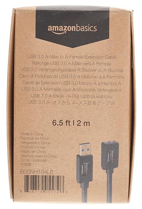 Amazon Basics USB-A 3.0 Extension Cable, 4.8Gbps High-Speed, Male to Female - Image 7