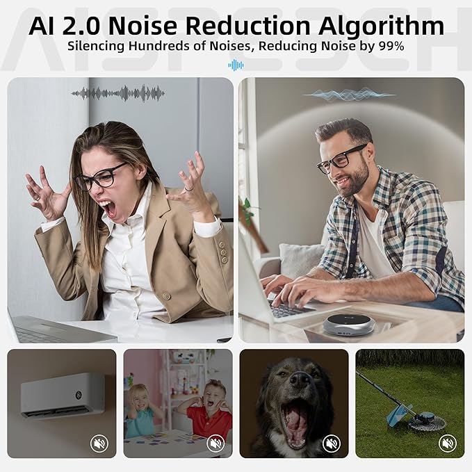 Bluetooth Conference Speakerphone M6 Conference Microphone - Image 6