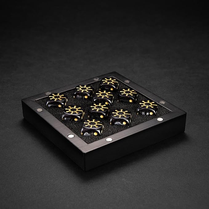 D6 Dice Set – 10× Six-Sided Resin Dice - Image 4
