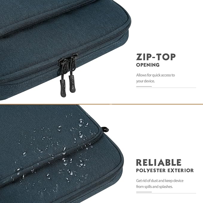 MoKo Laptop Sleeve Bag for 13.3-14 Inch, Notebook Carrying Case - Image 5