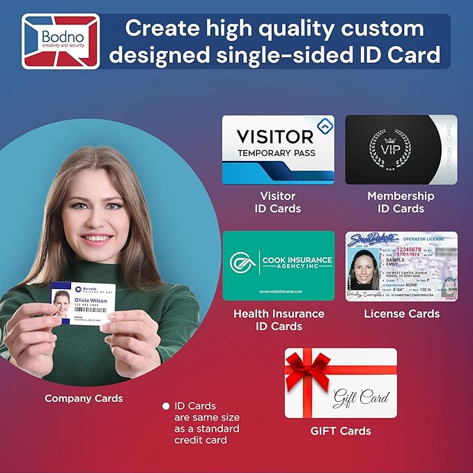 Bodno Magicard 400X Single Sided ID Card Printer & Complete Supplies Package ID - Image 3