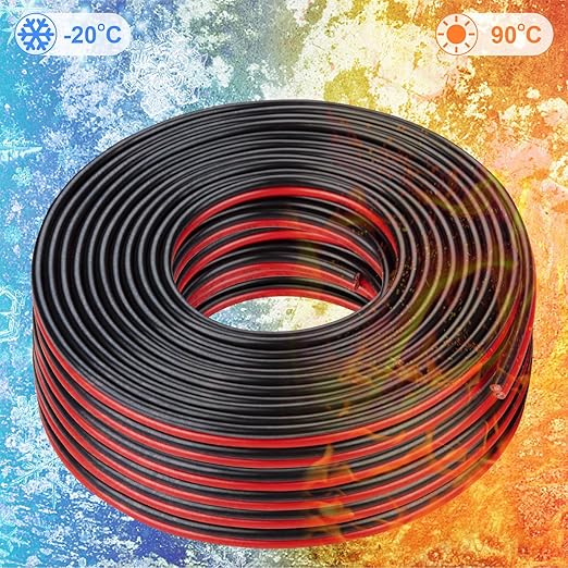 14 Gauge Wire 100FT Tinned Copper Wire-2 Conductor Parallel Wire Insulated - Image 6