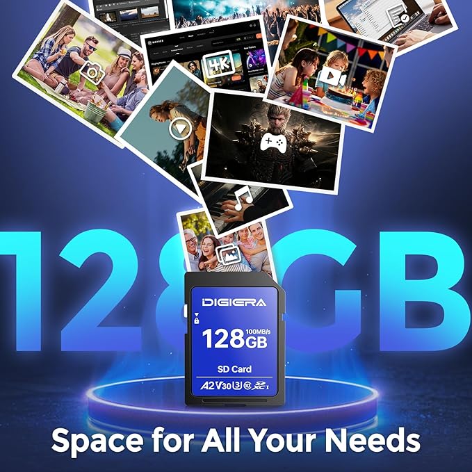 128GB CS100 SDXC UHS-I Memory Card - Image 3