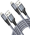 Lightning Cable 3FT 2Pack iPhone Charger Cable MFi Certified Apple Charging by OHBOX