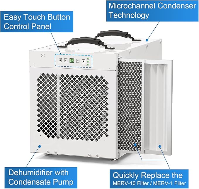 ALORAIR Sentinel HDi100 Commercial Dehumidifier - Image 5