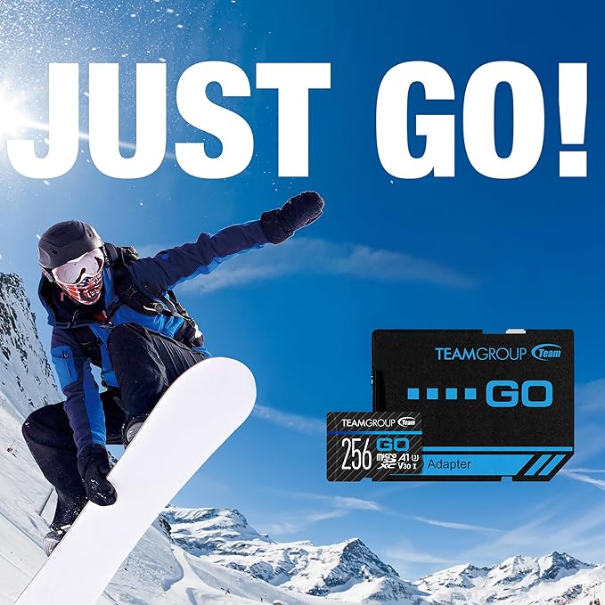 TEAMGROUP GO Card 128GB x 5 PACK Micro SDXC UHS-I U3 V30 4K - Image 2