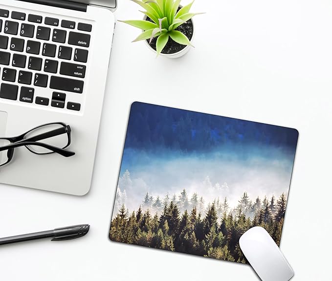 Natural Misty Forest Mouse Pads - Image 6