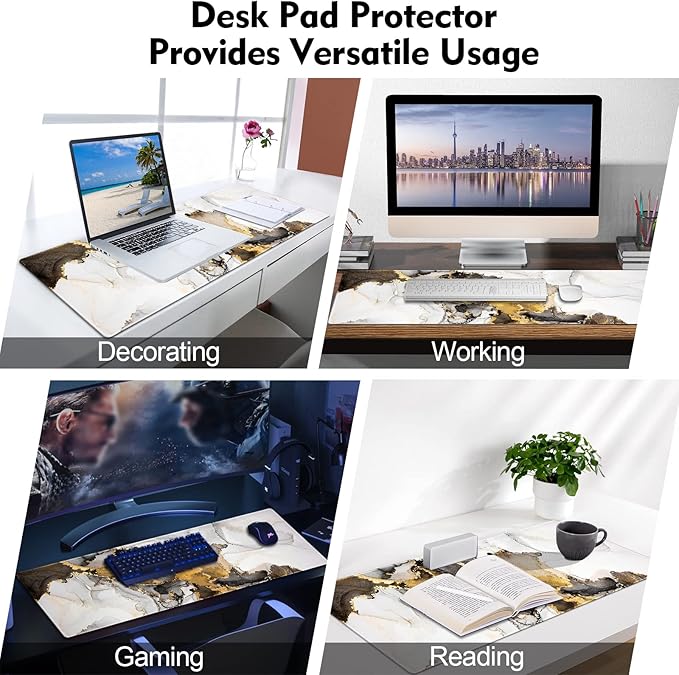 Galdas Large Mouse Pad XXL XL Large Mouse Pad Long Extended Mousepad Desk Pad - Image 7