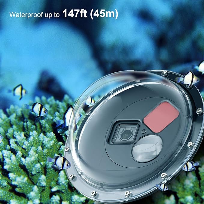 Dome Port Lens for GoPro Hero 5 6 7 Black Hero, Dome Port - Image 3