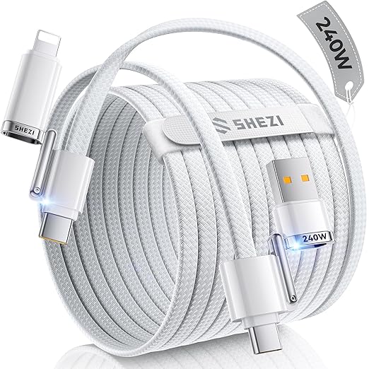 SHEZI 4-in-1 USB C Cable Compatible by SHEZI