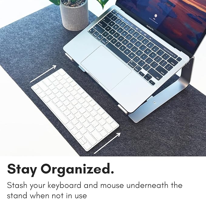 Macally Aluminum Laptop Stand for Desk - Image 5