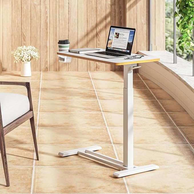 SANODESK Medical Adjustable Overbed Bedside Table - Image 8