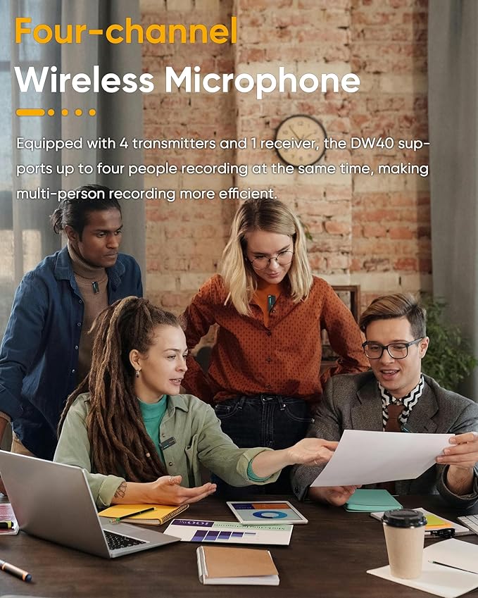 7RYMS iRay DW40 Wireless Lavalier Microphone System - Image 2