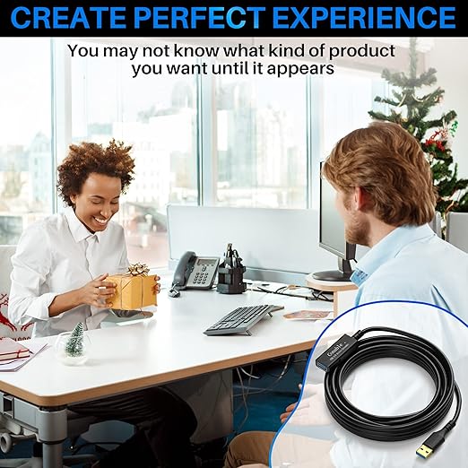 USB 3.0 Active Extension Cable 20 Feet, Long USB Type-A Male to Female Extender - Image 7