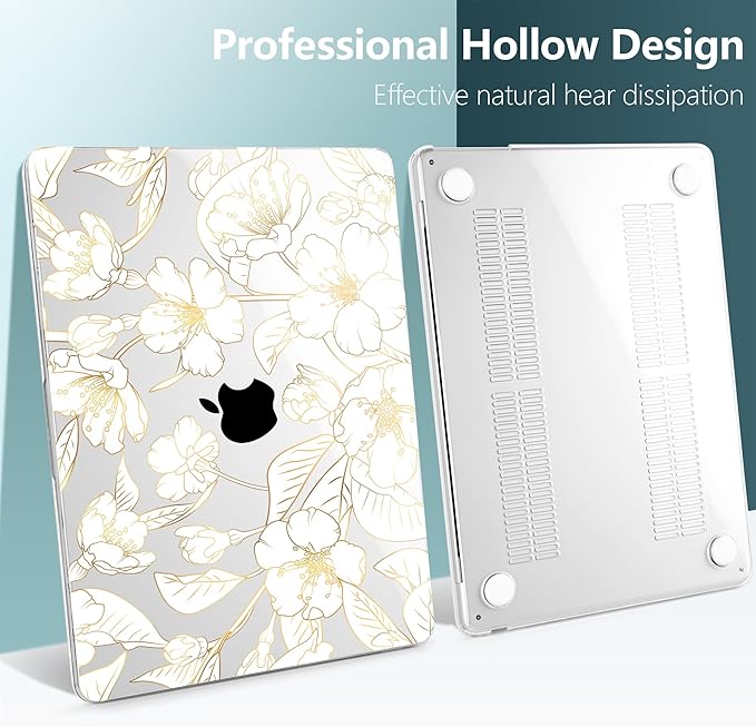 TWOLSKOO Compatible with M4 MacBook Air 13.6 inch Case 2025-2022 Release M4 - Image 5