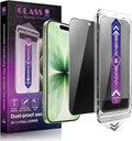Privacy Screen Protector for iPhone 17, iPhone 16 Pro 6.3-Inch, Auto Dust by Unknown