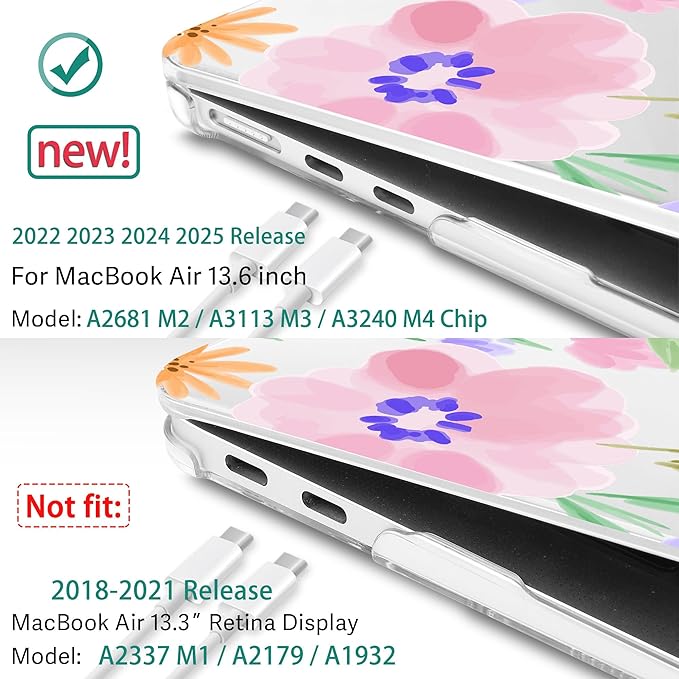 May Chen for MacBook Air 13.6 inch Case A3240 M4 A3113 M3 A2681 M2 - Image 3